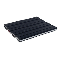 Tapis d'entrée intérieur et extérieur Tapis de porte anti-poussière Tapis d'entrée au sol en aluminium