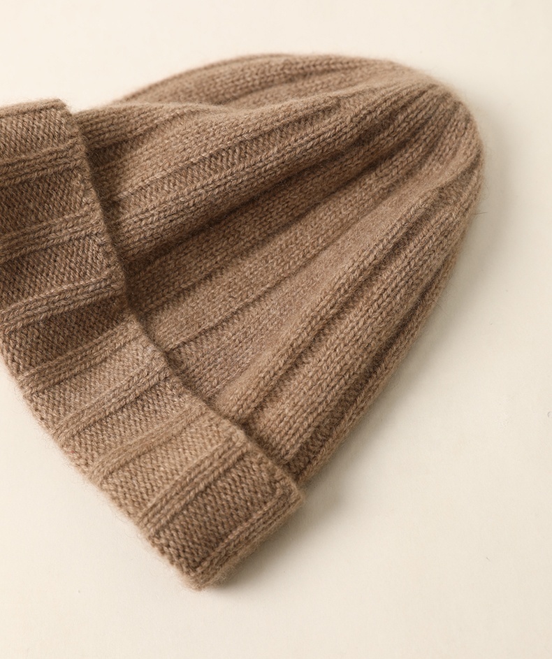 La dernière tendance de chaleur d'hiver 100% En cachemire tricoté Bonnet