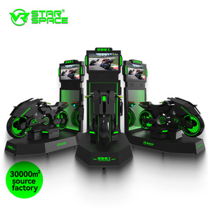 Nhà sản xuất máy mô phỏng VR Star Space, máy mô phỏng trò chơi mô tô VR 9D một chỗ ngồi, máy mô phỏng trò chơi thực tế ảo tại khu vui chơi điện tử - Product Image 6