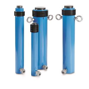 Cilindros Hidráulicos de Simple Efecto de Largo Alcance con Retorno por Resorte, Material de Acero - Product Image 1