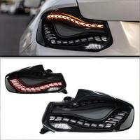 Pour modèles BMW Série 2 F22 F23 14-21, kit de modernisation 30W Full LED, feux de jour à effet écailles de dragon, clignotants séquentiels, ensemble de feux arrière