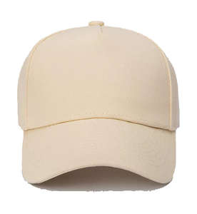 Casquette de baseball en coton unie personnalisée avec logo brodé pour homme – Vente en gros - Product Image 3