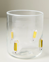 Verres à jus Premium Lemon Icon au design élégant pour toutes les occasions, avec icône personnalisée et paille