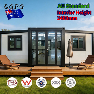 Casa Container Prefabbricata Isolata Espandibile da 20 Piedi con 2 Camere da Letto, Villa Prefabbricata, Casa Portatile per Costruzioni e Immobili - Product Image 1