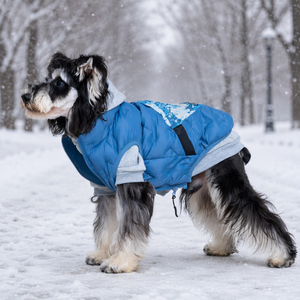 Gilet matelassé en polyester pour <span class=keywords><strong>chien</strong></span>, veste chaude d'hiver pour Halloween, veste sans manches avec fermeture éclair pour chiens de petite/moyenne/grande taille - Product Image 4