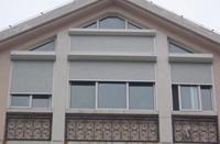 Persianas Enrollables Automáticas Modernas de Aleación de Aluminio para Hoteles, Resistentes a Huracanes, Ecológicas, Duraderas, de Apertura Vertical para Ventanas de Viviendas