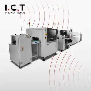 ICT1.2メートルDEKSMTステンシルプリンター機SMT全自動ステンシル印刷機、オンラインはんだペーストプリンターカスタム