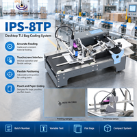 Imprimante jet d'encre thermique IPS-8TP Tij pour sacs plastiques, impression grand format 50 mm avec chargeur de pages