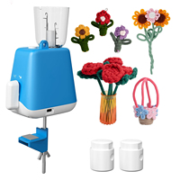 Machine à tricoter électrique ICord, outil automatique de fabrication DIY avec tension optimale, enrouleur de fil domestique pour crochet et tricot