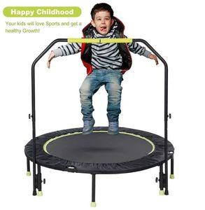Có thể gập lại bọt tập thể dục Trampoline bảo vệ Net cho người lớn trẻ em PVC nhựa Cardio tập thể dục nhảy giường cho trung tâm thể dục - Product Image 3