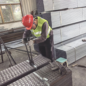 Incaglio a caldo incrostato 1-5/8in * 1-5/8in incrostato puntone leggero in acciaio strutturale profili in acciaio acciaio recinzione Post PV supporti - Product Image 6