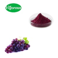 Usine saine naturelle NON-GMO 4% colorant de poudre d'extrait de peau de raisin d'anthocyanes pour la vinification