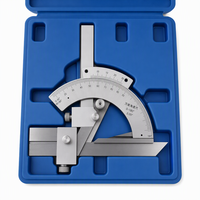 Jauge d'angle universelle de précision 0-320° pour la mesure des angles coniques internes et externes avec jeu de lames pour angles aigus pour atelier