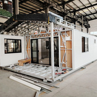 Kits de maisons préfabriquées en acier léger Deepblue Smarthouse AS US, maison pliable à montage rapide, bungalow, maisonnette, maison mobile