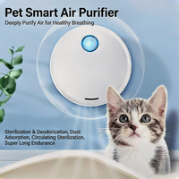 Désodorisant et purificateur intelligent pour animaux de compagnie (chiens et chats) avec capteur LED pour la santé respiratoire et le nettoyage