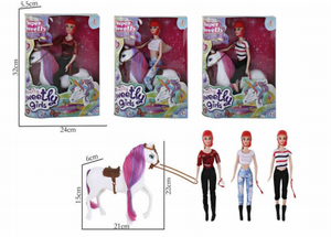 Muñeca de Moda Meetly para Niñas, 30-50 cm, Juguete de Plástico de Dibujos Animados, Interactiva, Escala 1:6, para Niñas de 8 a 13 Años - Product Image 1