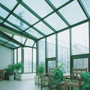 Véranda moderne minimaliste en alliage d'aluminium personnalisable pour villa, jardin, cour, parc, espace de loisirs en plein air - Product Image 6