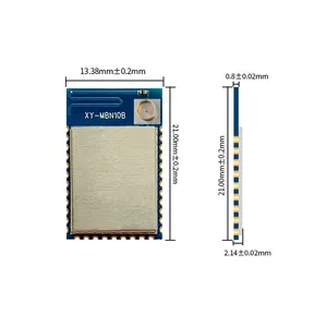 蓝牙模块5 0 BLE低功耗模块北欧52810 FCC CE模块蓝牙10m 100m中国芯片版UART数据物联网产地