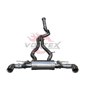 ระบบท่อไอเสียสแตนเลสสตีลประสิทธิภาพสูง Vortex สำหรับ Toyota Supra MK5 A90 พร้อมวาล์วควบคุมเสียง - Product Image 1