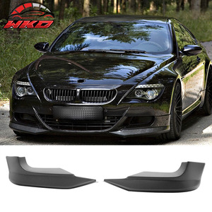 Compatible con BMW E63 2006-2010, Divisor Delantero Estilo A de Fibra de Carbono - Product Image 1