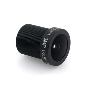 Board Lenses 2.8mm 1/2.5 F1.8 M12 CCD CMOS 3MP OEM Focal Vision Parts Accessories Security CCTV Camera Lens