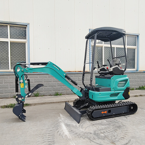 Livraison gratuite, directement de l'usine, mini-excavatrice de haute qualité de 2 tonnes, certifiée CE, micro-excavatrice sur chenilles de 1 tonne, 1,5 tonne - Product Image 3