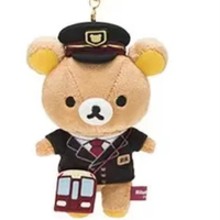 Porte-clés en peluche personnalisés sur mesure, porte-clés en peluche douce de dessin animé avec services OEM et ODM pour cadeaux promotionnels de marque