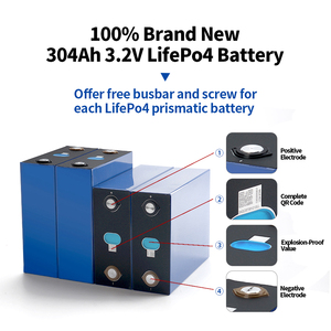 Batería de Litio EVE LF304 de 3.2V 1C para Sistemas Solares Fuera de la Red, Lista para Envío a EE. UU. y la UE (DDP) - Product Image 2