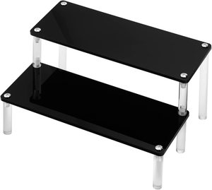 Kệ Trưng Bày Bằng Acrylic Trong Suốt Kệ Trưng Bày Bánh Cupcake 3 Tầng Bậc Bậc Để Sắp Xếp Nước Hoa Món Tráng Miệng Thực Phẩm - Product Image 3