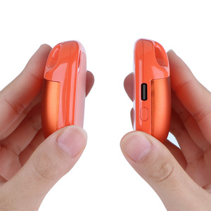 XKenHeat Rechargeable Double-Sided Electric Hand Warmer <strong>Portable</strong> Fashionable Reusable Pocket <strong>Heater</strong> 4000mAh <strong>Battery</strong> Outdoor Use - Product Image 4