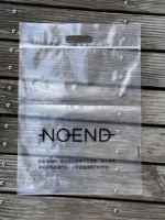 Sacs à fermeture éclair en PE transparent personnalisés avec poignées, sacs d'emballage refermables pour vêtements, pour les marques de vêtements