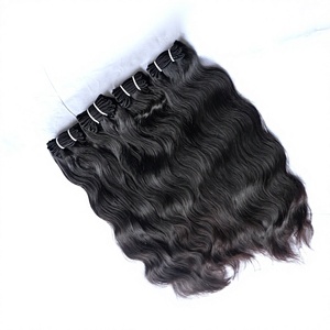 Extensions de cheveux naturels ondulés indiens Remy 100% vierges à double trame, toutes les couleurs disponibles - Product Image 3