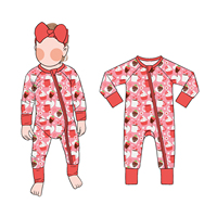 Combinaison pour bébé Little Glow Kid avec fermeture éclair YKK, design moderne, nouvelle fermeture éclair respirante en bambou, combinaison pour nouveau-né, pour enfants