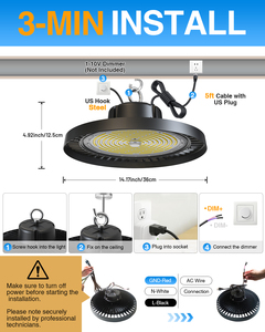 Mái Vòm Tròn Công Suất Cao 150W UFO <span class=keywords><strong>High</strong></span> Bay <span class=keywords><strong>Light</strong></span> - Product Image 4