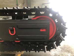 איכות גבוהה 12 טון פלדה סורק מסלול הרכבה הרכבה שלדת למתקן קידוח מחפר - Product Image 3