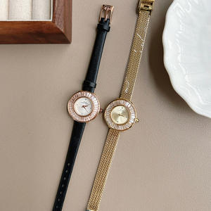 Montre <span class=keywords><strong>IBSO</strong></span> Nouveau Modèle 9218 Quartz Cadran 28mm Étanche 30M Bracelet en Maille Acrylique Compacte Diamants Commerce Extérieur Transfrontalier - Product Image 5