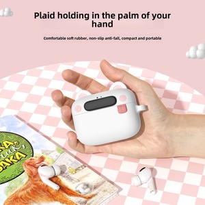 Diseño creativo <span class=keywords><strong>de</strong></span> perro <span class=keywords><strong>de</strong></span> <span class=keywords><strong>boca</strong></span> grande para AirPods <span class=keywords><strong>3</strong></span> y Pro 2 funda protectora hecha <span class=keywords><strong>de</strong></span> silicona duradera - Product Image 5