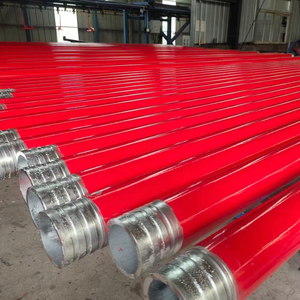 Tubería de Acero al Carbono sin Costura con Recubrimiento Epóxico ASTM SCH10 SCH40 SCH80, Recubrimiento Interno y Externo, Directo de Fábrica, Tubo para Rociadores Contra Incendios - Product Image 4