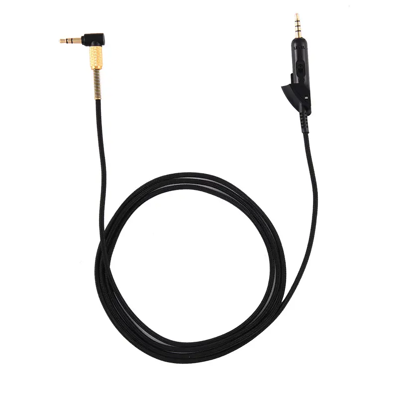 Ersatz-Audio kabel Headset-Kabel für Bose Quiet Comfort 15 Kopfhörer-Upgrade-Kabel QC15 Nylon Braided Wire