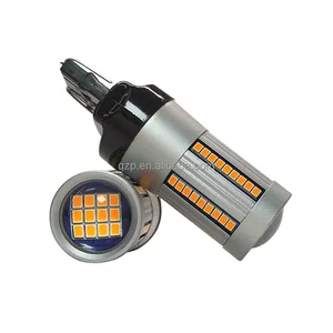 Auto Led Licht 1156 P 21W Canbus Geen Fout Richtingaanwijzer 2016 Smd 1157 Bay15d Ba 15S Bau15 S T20 7440 7443 Met Ventilator Auto Led Lamp