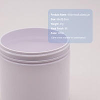 Bocaux en plastique PET de haute qualité à large ouverture avec pulvérisateur à pompe pour savon liquide et gommage – Fabricant, Vente en gros, OEM, ODM, Marque privée
