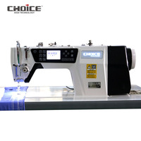Machine à coudre Lockstitch, écran à boutons informatisés, Machine à vêtements Golden Choice R6N-S1