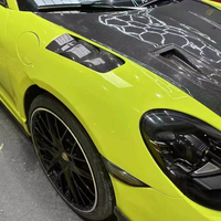 Nouvelle grille d'admission d'air en fibre de carbone, pare-chocs avant, garde-boue pour 718 RS 982 Cayman Boxster, applicable aux ailes de voiture