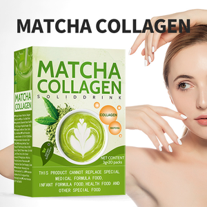 Colágeno <span class=keywords><strong>en</strong></span> <span class=keywords><strong>Polvo</strong></span> con Té Verde Matcha, Suplemento <span class=keywords><strong>para</strong></span> Adelgazar, Aclaramiento <span class=keywords><strong>de</strong></span> la Piel, Control <span class=keywords><strong>de</strong></span> Energía, 3 g x 20 Paquetes, Envío Gratuito - Product Image 5