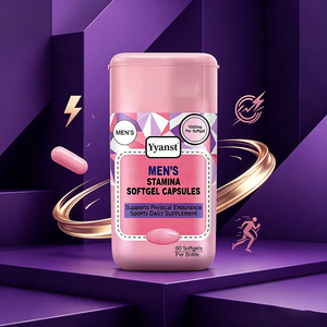 Capsules de gélules molles Stamina pour hommes 1000mg 60 unités – Booste l'endurance physique pour le sport, usage quotidien, supplément nutritionnel de fitness OEM - Product Image 3