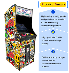 Machine d'Arcade MAKER en Métal 4300 en <span class=keywords><strong>1</strong></span>, Jeu de Combat de Rue, Borne d'Arcade de Divertissement, Machine de Combat à Jeux Vidéo - Product Image 6