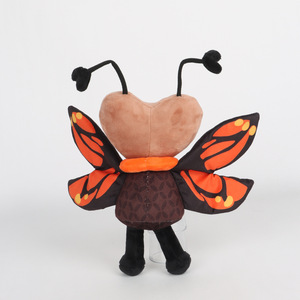 HECION Nouveauté Peluche Papillon Orange et Papillon Violet <span class=keywords><strong>Dandy</strong></span> Jouet Anime Game Merchandise Poupée - Product Image 4