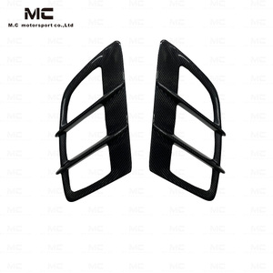 Di alta qualità in fibra di carbonio <span class=keywords><strong>GT</strong></span> S rivestimento bocchetta cofano per <span class=keywords><strong>Mercedes</strong></span> Benz AMG <span class=keywords><strong>GT</strong></span> S C190 coupé 2 porte 2015 2017 - Product Image 5