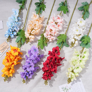 Bouquets de fleurs artificielles Jinshalian, fleurs en soie, décorations de mariage, décoration de salon - Product Image 1