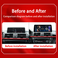 12.3-inci Qualcomm 665 Sistem Android Baru Wireless Carplay AUTO untuk BMW Seri 3/4 F30 F31 F32 F33 Pemutar Video Mobil GPS Radio Mobil